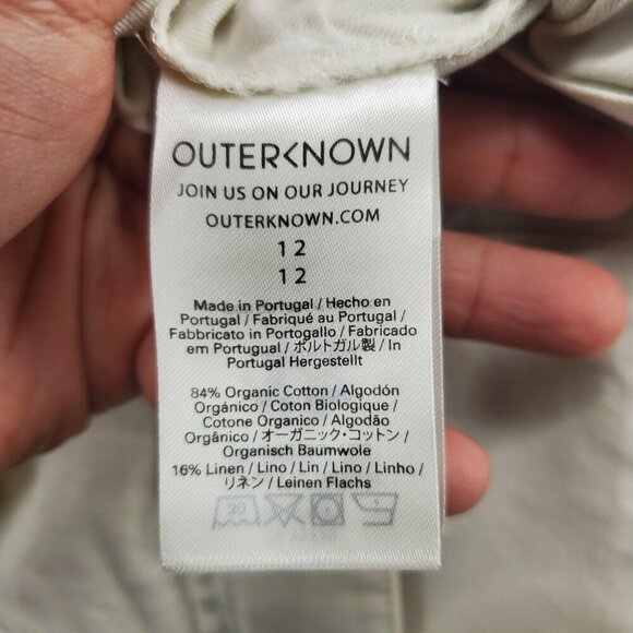 Outerknown S.E.A. Suit Women Size 12 Short Sleeve Jumpsuit FLAWED NWT - Picture 9 of 16